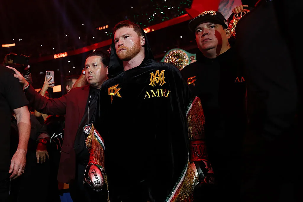 Comienzan a ponerle punto final a la carrera de Saúl “Canelo” Álvarez en el mundo del boxeo. (Photo by Sarah Stier/Getty Images for Netflix)