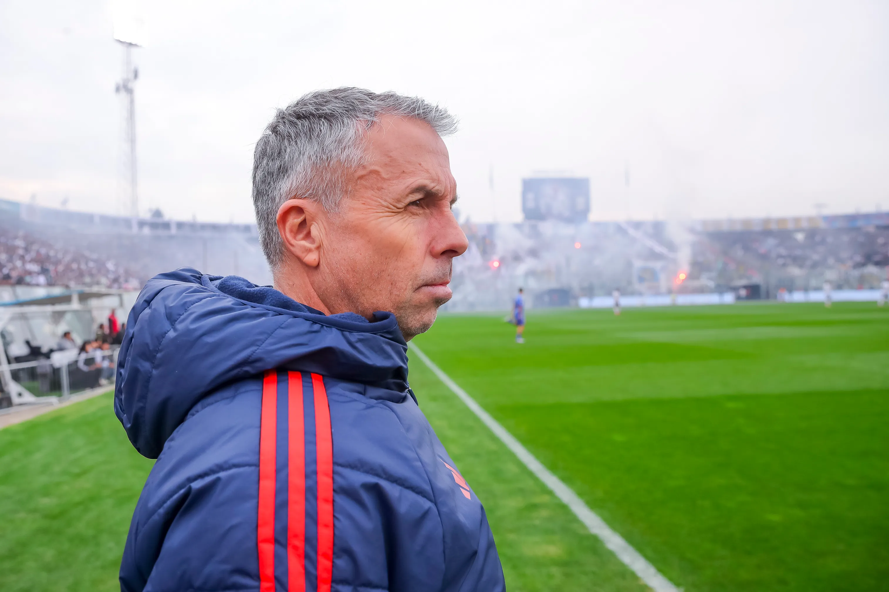 Gustavo Álvarez recordó su victoria con Universidad de Chile ante Colo Colo en el Estadio Monumental. (Imagen: Photosport)