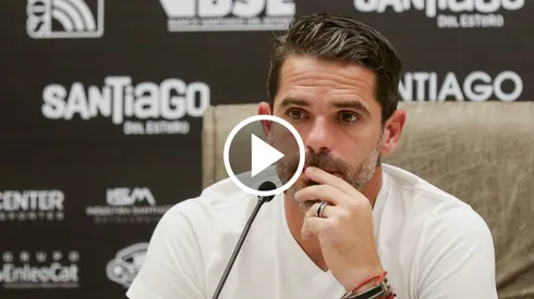 La mirada del nuevo DT de la U que ya genera debate.