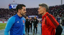 Fernando Gago y Fernando Ortiz podrían volver a verse las caras en el fútbol chileno. (Foto: creada con IA)