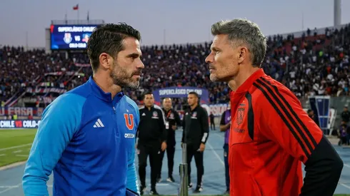 Fernando Gago y Fernando Ortiz podrían volver a verse las caras en el fútbol chileno. (Foto: creada con IA)