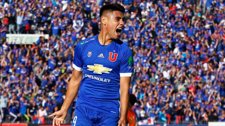 Felipe Mora se sincera y confiesa su gran anhelo de regresar a la U (Foto: Marcelo Hernandez/Photosport)