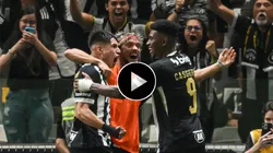 El defensa nacional se lució con el único tanto del encuentro y le dio el triunfo al Mineiro (Foto: Photosport)