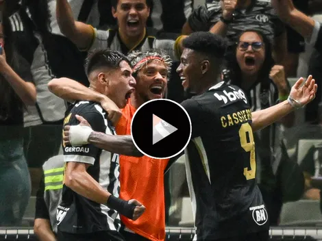 VIDEO| Iván Román le dio el triunfo al Mineiro anotando su primer gol en Brasil