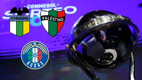 Audax, Palestino y O'Higgins conocieron su destino en la Copa Sudamericana 2026.