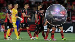 Futbolista de Rangers sufrió accidente de alto impacto en Talca. (Foto: Photosport / Radio FM+)