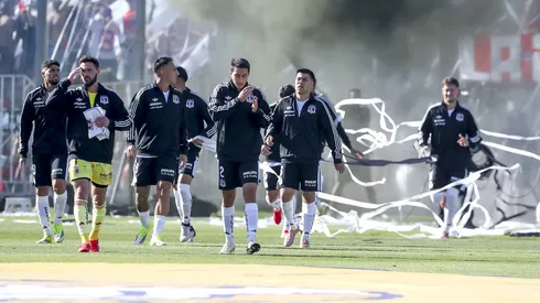 Colo Colo tuvo la visita de Carabineros en el Monumental. (Foto: Pepe Alvújar/Photosport)