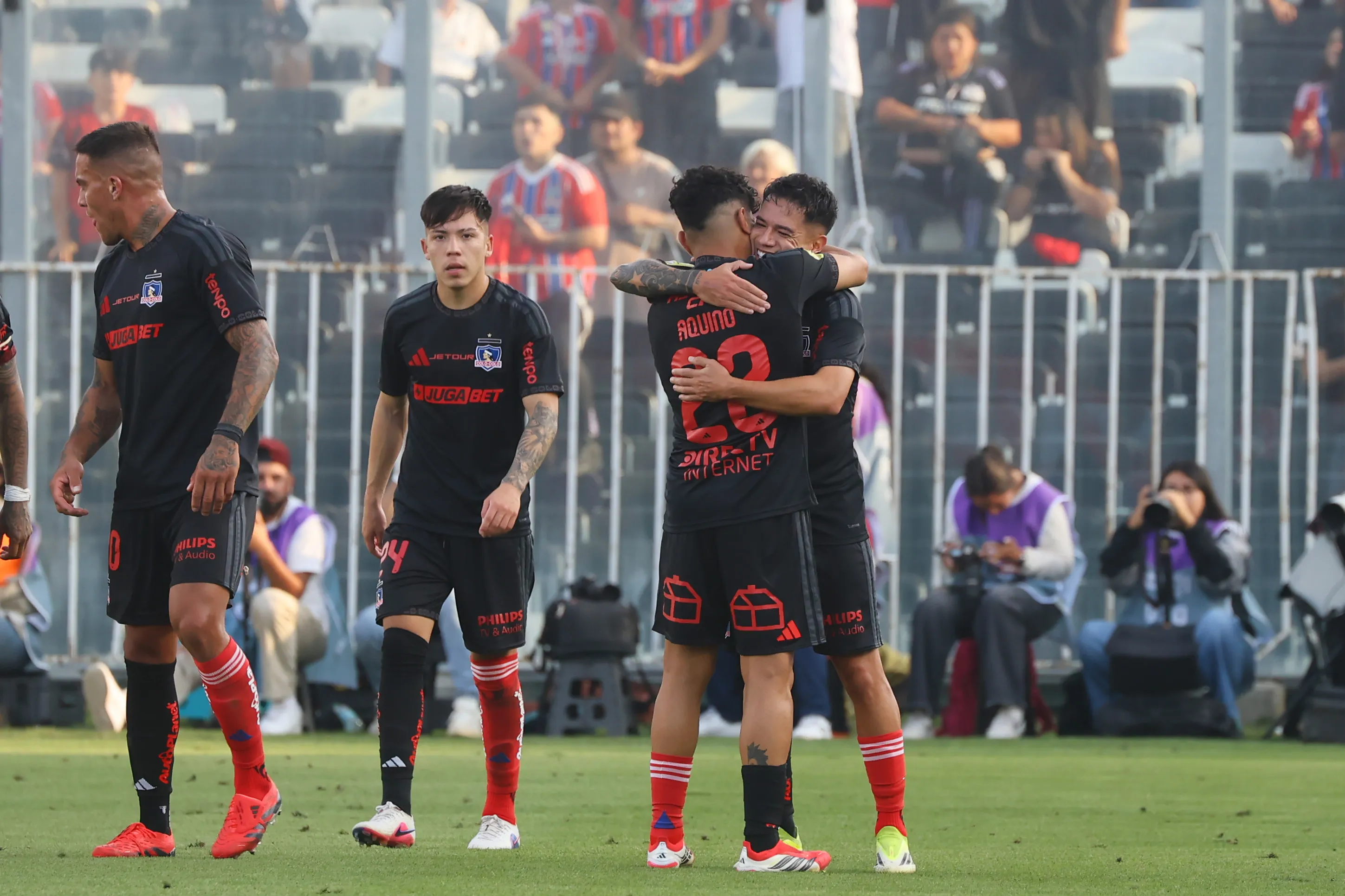 Matías Fernández convirtió su primer gol con la camiseta de Colo Colo | FOTO: Jonnathan Oyarzun/Photosport