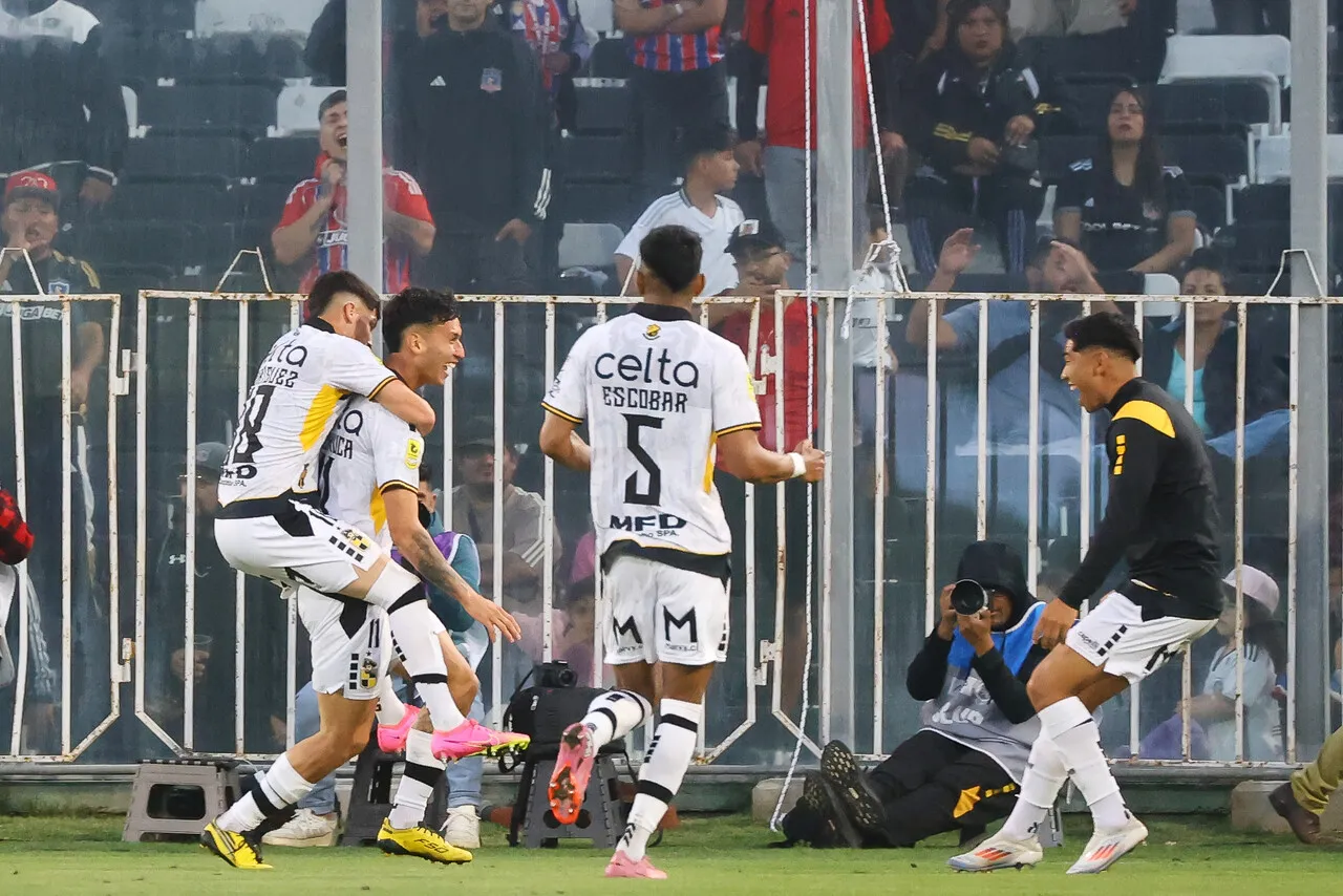 Alejandro Azócar marcó la igualdad para Coquimbo Unido ante Colo Colo (Photosport).