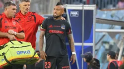 Arturo Vidal actualiza su estado luego de terminar el partido ante Coquimbo Unido con muchos dolores.