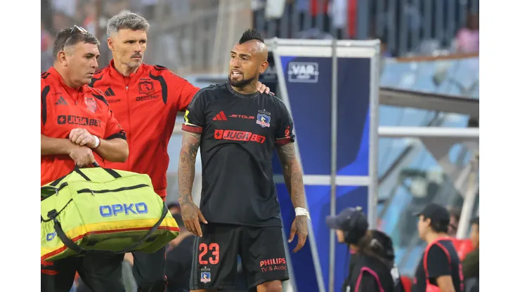 Arturo Vidal actualiza su estado luego de terminar el partido ante Coquimbo Unido con muchos dolores.
