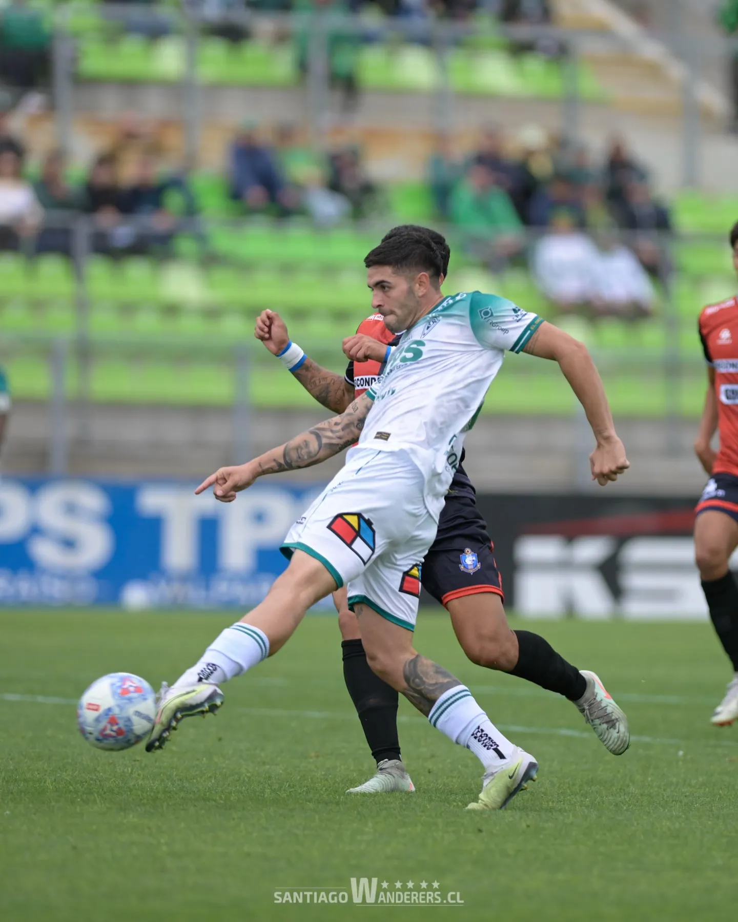 Santiago Wanderers reacción cuando el partido ya parecía empatado.