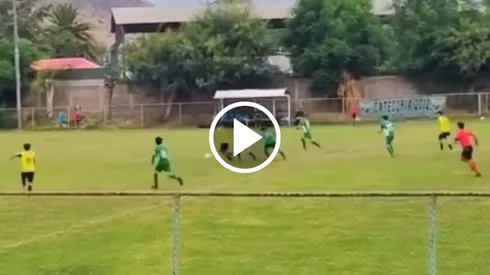 Jesús Suazo anotó un golazo para San Luis de Quillota.