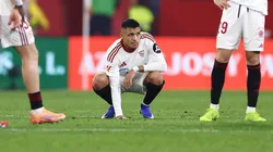 Alexis Sánchez recibe compleja noticia en el Sevilla. (Foto: Getty Images)