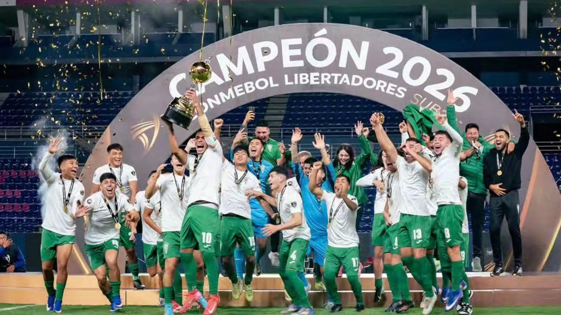 Los Caturros se coronaron en la Copa Libertadores Sub 20. 
(Foto: Santiago Wanderers)