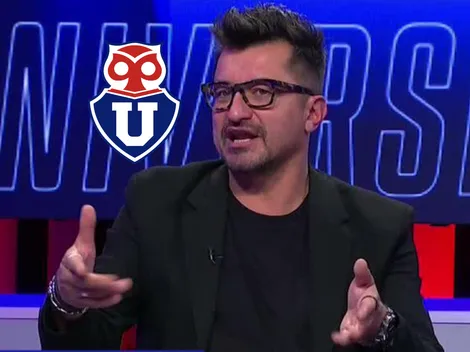 Nicolás Peric aplaude a figura de Universidad de Chile