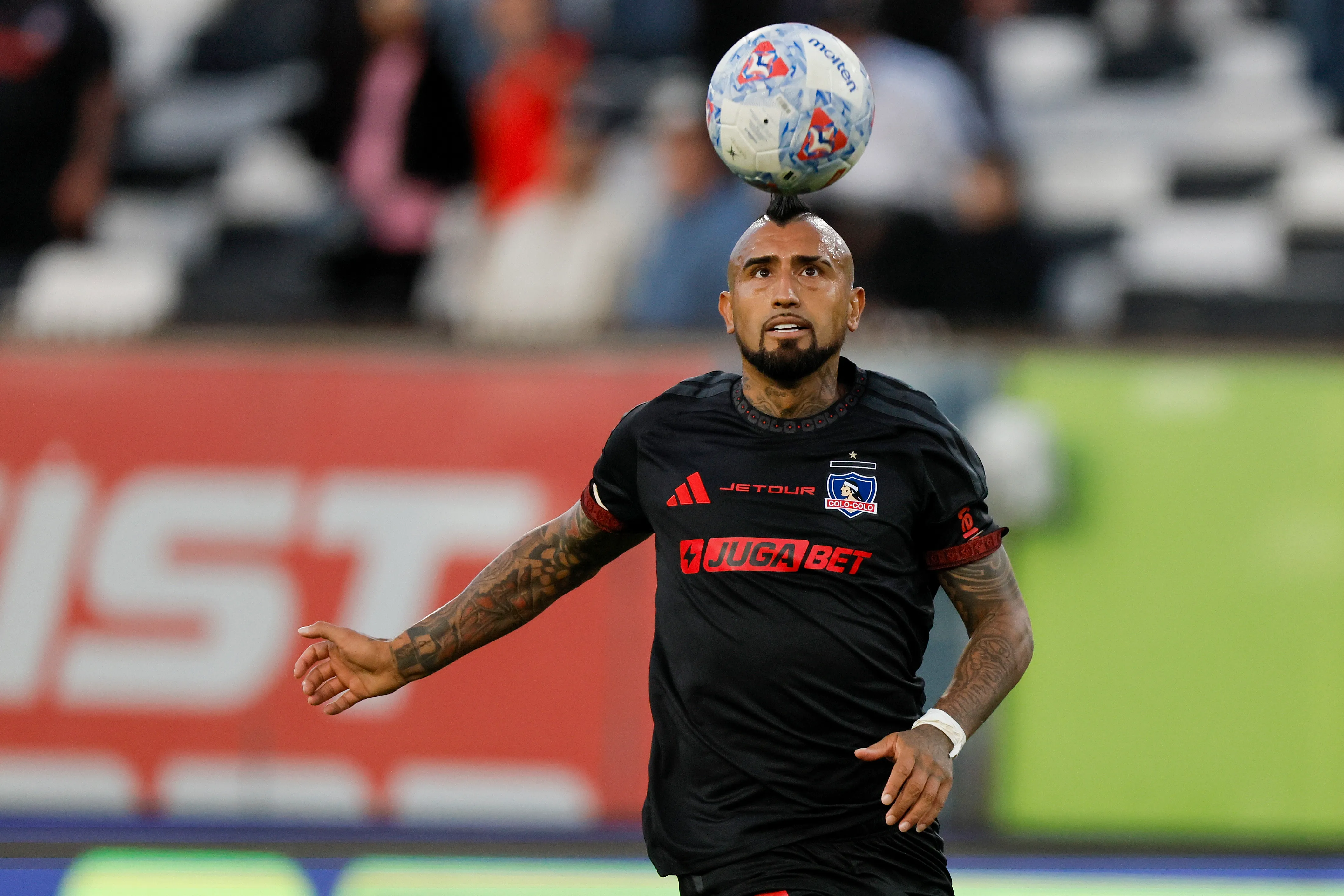 Arturo Vidal es la gran baja de Colo Colo para visitar a Deportes Concepción. (Foto: Andrés Piña/Photosport)