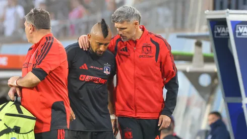 Fernando Ortiz explicó la lesión de Arturo Vidal. (Foto: Jonnathan Oyarzún/Photosport)