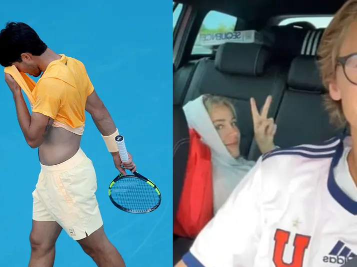 El "hincha" de la U que eliminó a Carlos Alcaraz del Miami Open