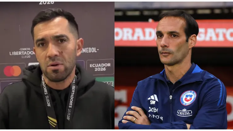 Felipe Salinas y los jugadores de Wanderes en la Selección Chilena Sub 20.