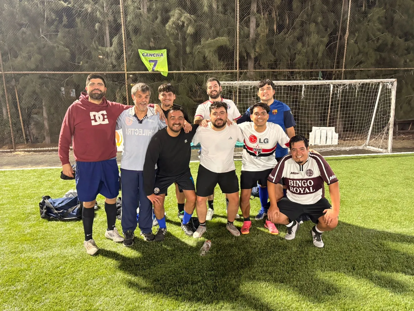 El team de Deportes en Cooperativa