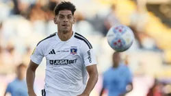 Yastin Cuevas lleno de ilusión para su primer partido como titular en Colo Colo. (Foto: Andrés Piña/Photosport)