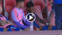 Juan Martín Lucero sufre nueva lesión en la U. (Foto: Captura)