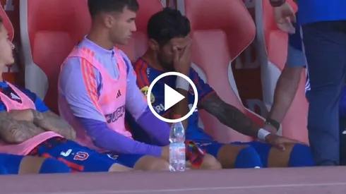 Juan Martín Lucero sufre nueva lesión en la U. (Foto: Captura)