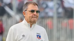 Aníbal Mosa entrega noticias por el nuevo Estadio Monumental. (Foto: Jonnathan Oyarzún/Photosport)