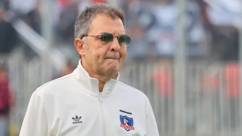 Aníbal Mosa entrega noticias por el nuevo Estadio Monumental. (Foto: Jonnathan Oyarzún/Photosport)