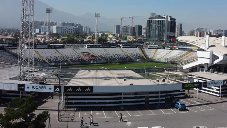 Colo Colo avanza con la remodelación del Estadio Monumental. (Foto: Dragomir Yankovic/Photosport)