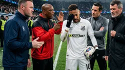 Neymar es ninguneado por estrellas del fútbol inglés.