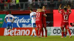 El cuadro "Cruzado" se inclinó por la mínima ante los chillanejos en el Nelson Oyarzún. (Foto: Photosport)