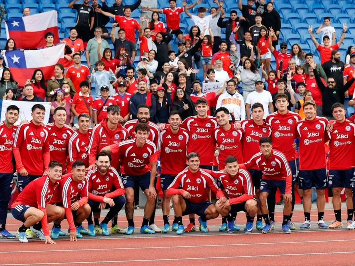 Baja de último minuto: jugador de La Roja es liberado por lesión