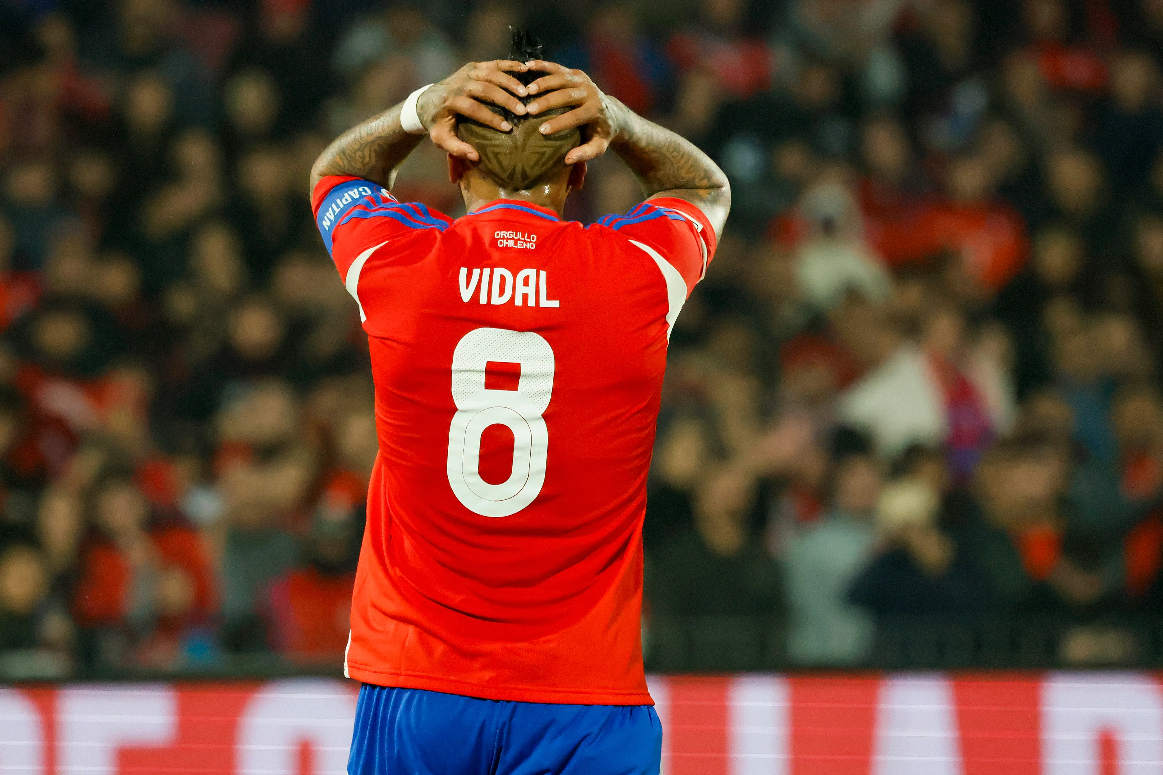A Vidal no le gustó la nómina de Chile ante Cabo Verde y Nueva Zelanda | FOTO: Andres Pina/Photosport