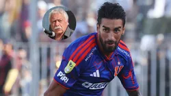 Carlos Caszely abordó los problemas físicos de Juan Martín Lucero en Universidad de Chile.