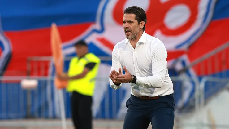 Fernando Gago lamenta una nueva lesión en Universidad de Chile.