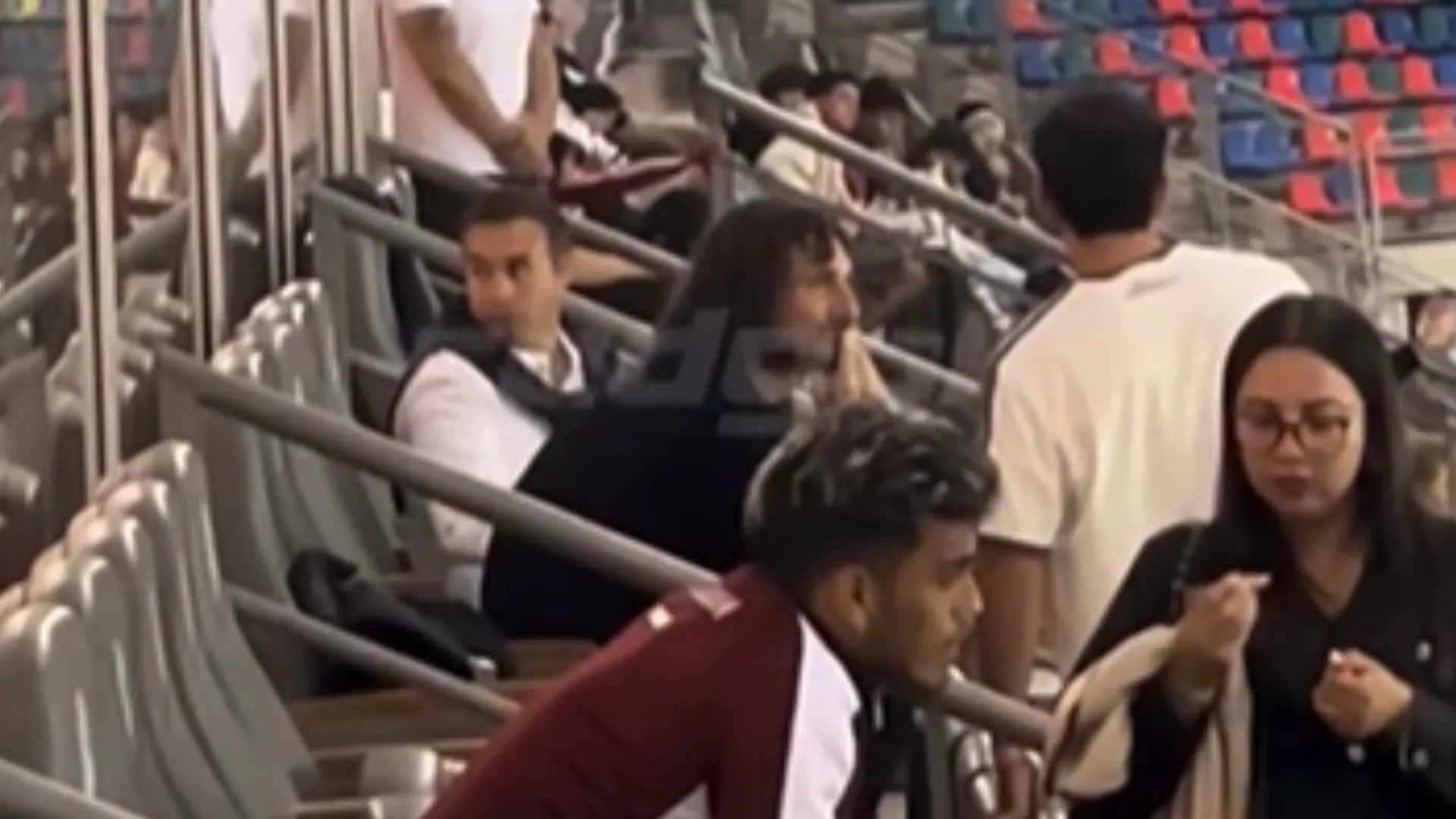 Fabricio Coloccini encabezó la visita del staff de Universidad de Chile a Audax Italiano. (Foto: RedGol)