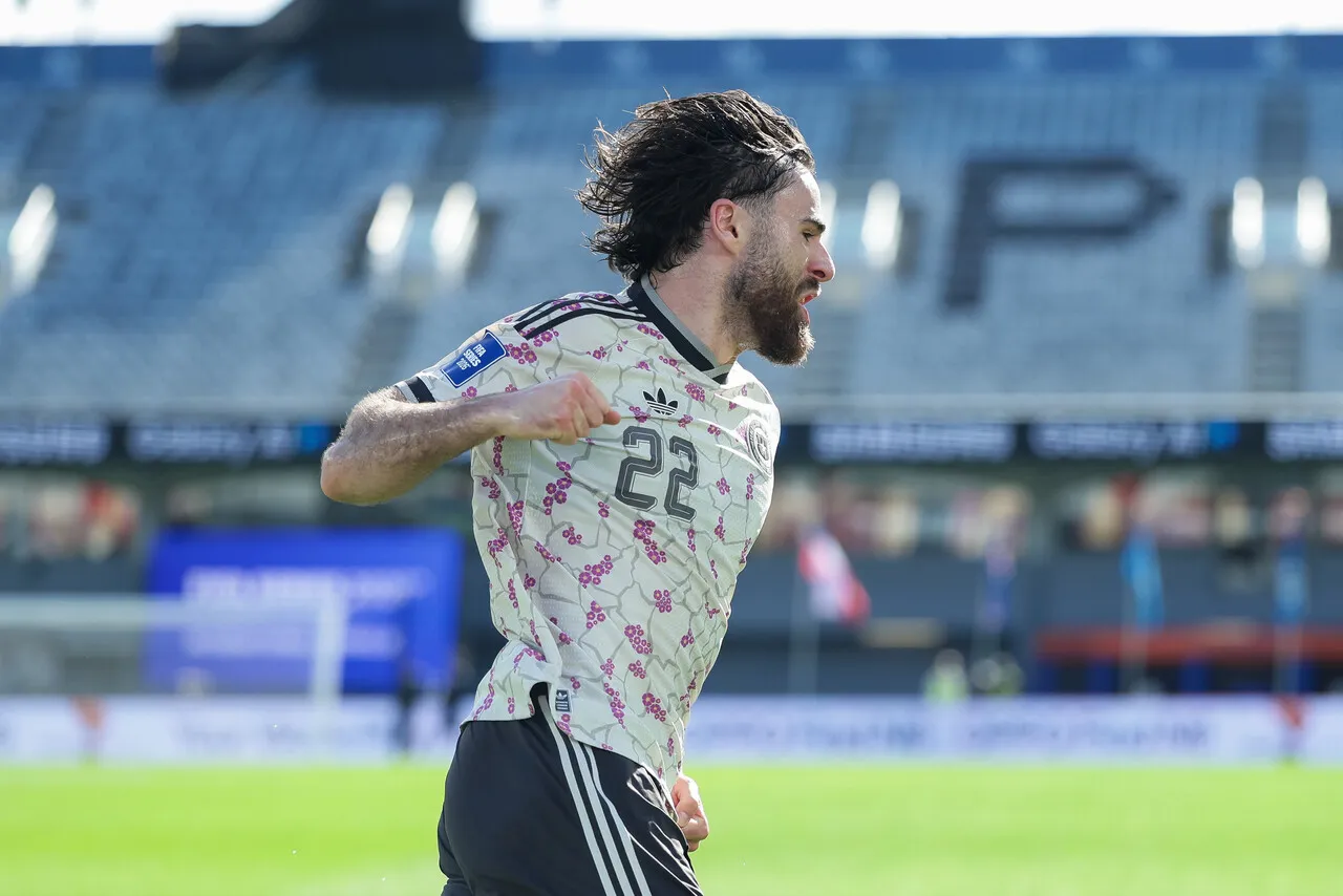 Brereton anotó el 1-0 transitorio de Chile. | Foto: Photosport