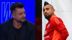 Nicolás Peric apuntó contra Arturo Vidal.