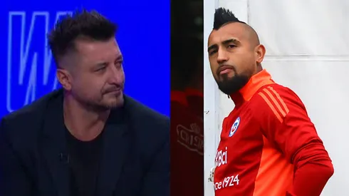 Nicolás Peric apuntó contra Arturo Vidal.