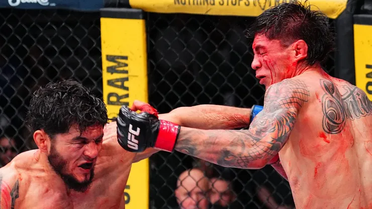 La Jaula Bahamondes no pudo ante Tofiq Musayev (Photo by Jeff Bottari/Zuffa LLC)