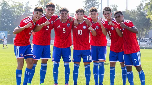 La Roja Sub 20 venció a Perú en el primero de dos amistosos. (Foto: @LaRoja)