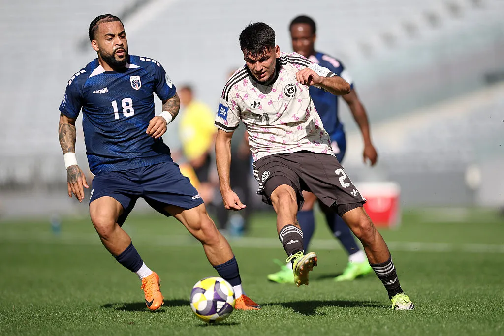 Ian Garguez sumó minutos ante Cabo Verde en el FIFA Series (Photo by Phil Walter/Getty Images).