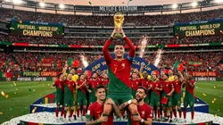 Joao Cancelo ilusiona a Portugal. (Imagen generada con IA)