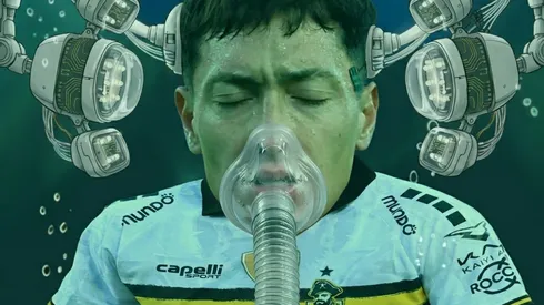 Cristián Zavala advierte al fútbol chileno (Imagen generada con IA).