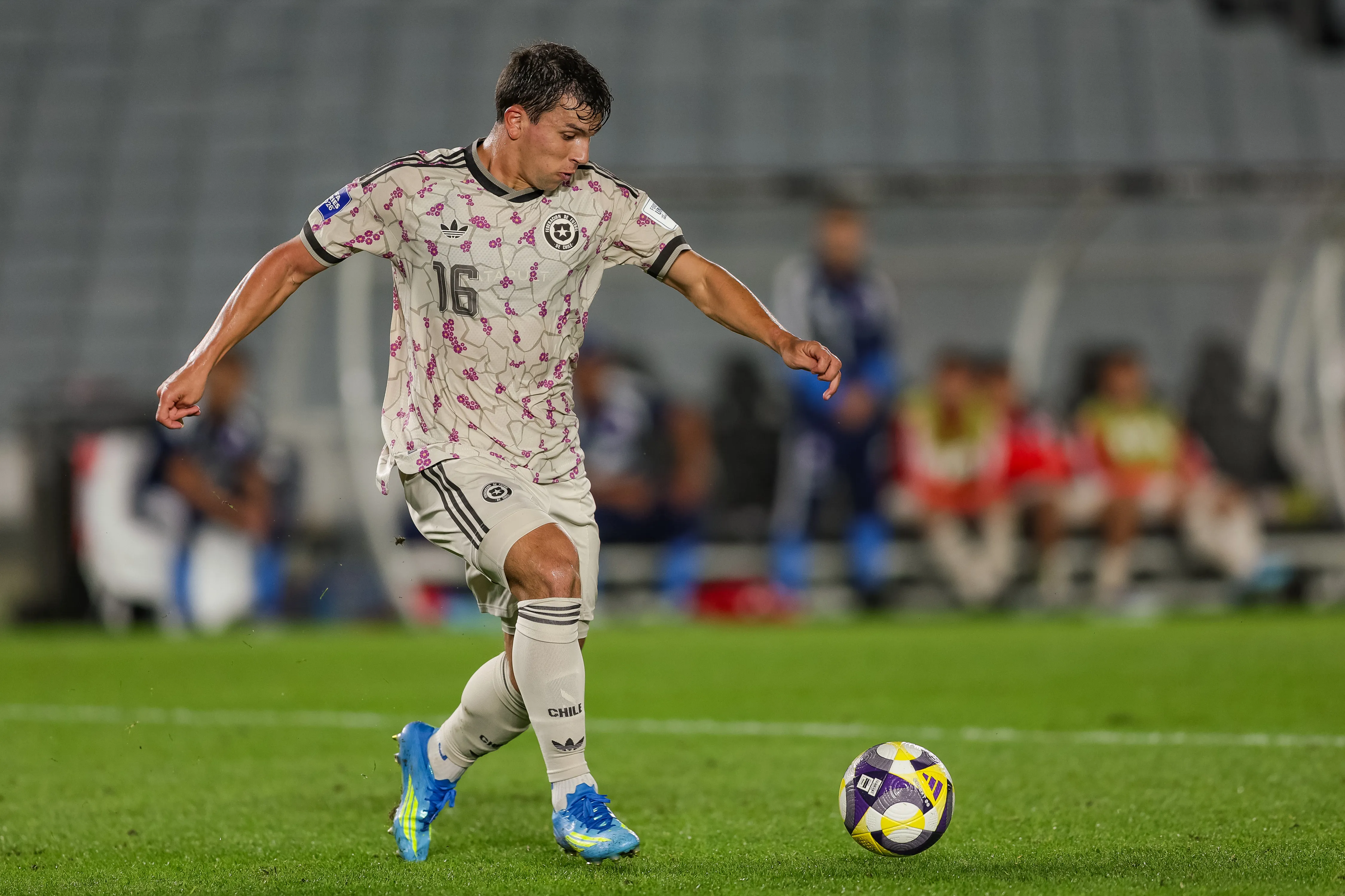 Gonzalo Tapia anotó el único gol de la Selección Chilena contra Nueva Zelanda. (Imagen: Photosport)