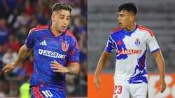 Lucas Assadi e Ignacio Vásquez, considerados en Universidad de Chile.