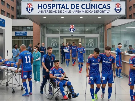 Todas las bajas de la U ante Audax Italiano por la Copa de la Liga