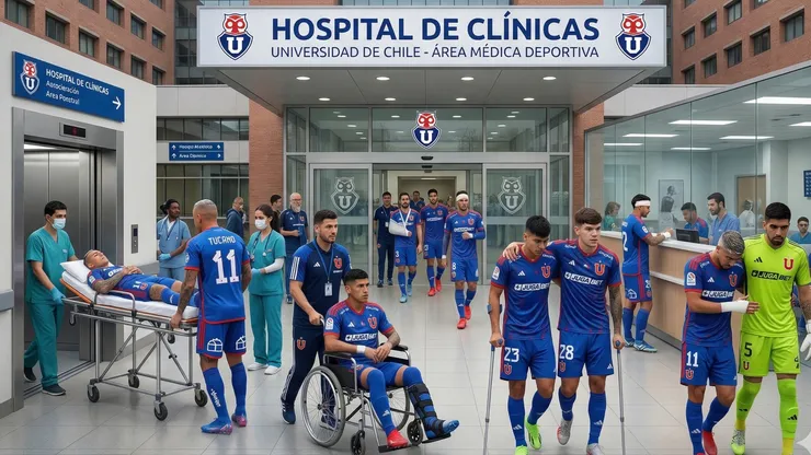 ¡Un hospital azul!